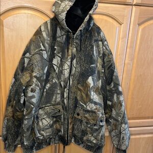 Camouflage Hooded Men's Jacket